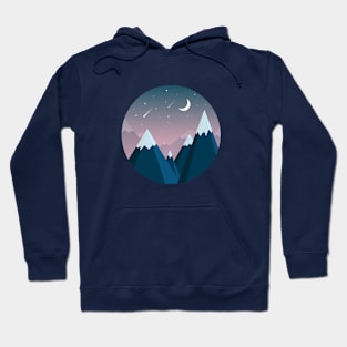 Mountains at Dusk Hoodie